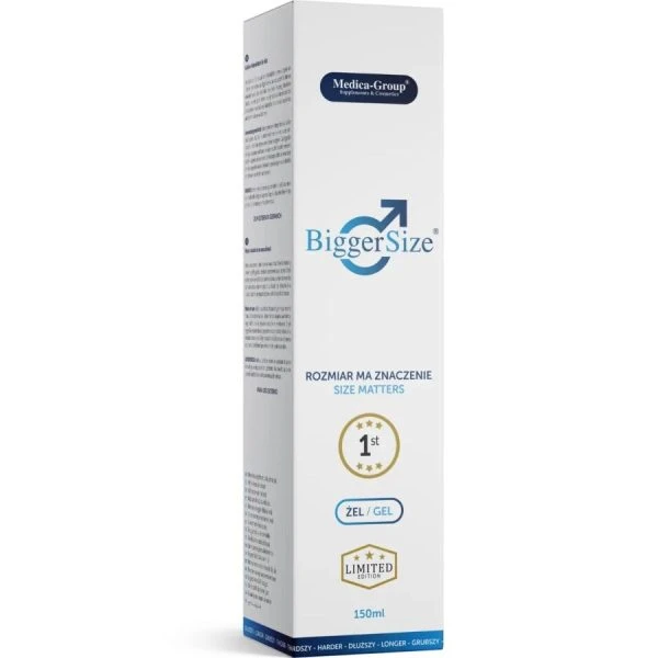 Medica Group BiggerSize Intimgel für Männer mit Guarana und Ginseng