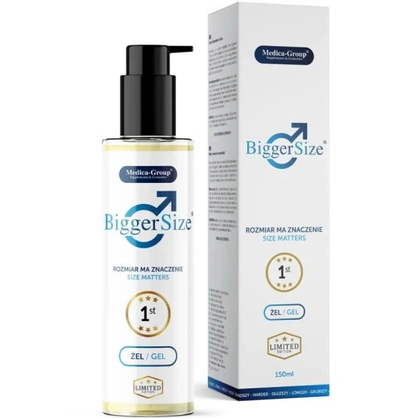 Medica Group BiggerSize Intimgel für Männer mit Guarana und Ginseng