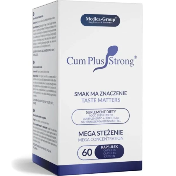 Medica Group Cum Plus Strong capsules voor spermavergroting 60 stuks Medica Group Cum Plus Strong capsules voor spermavergroting 60 stuks