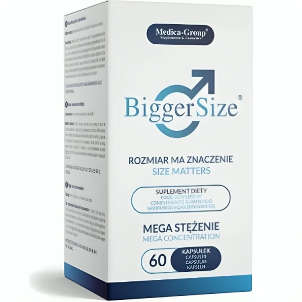 Medica Group BiggerSize Penisvergrößerungskapseln, 60 Stück Medica Group BiggerSize Penisvergrößerungskapseln, 60 Stück