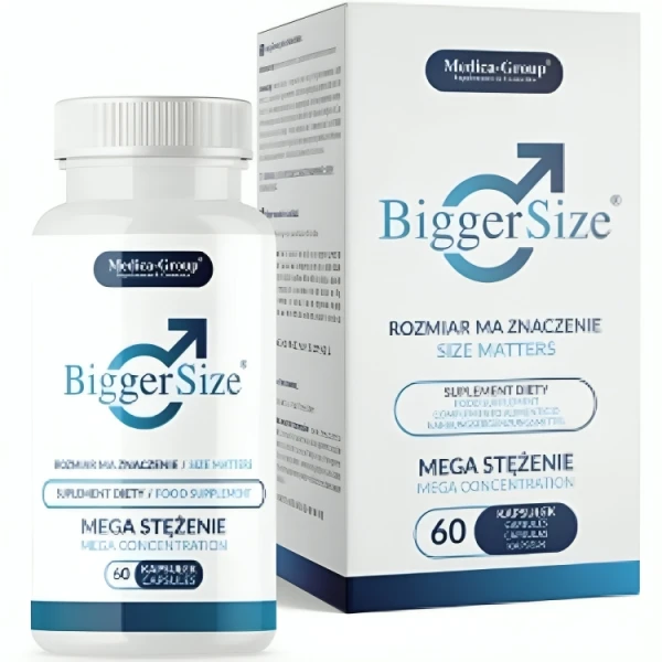 Medica Group BiggerSize Penisvergrößerungskapseln, 60 Stück Medica Group BiggerSize Penisvergrößerungskapseln, 60 Stück
