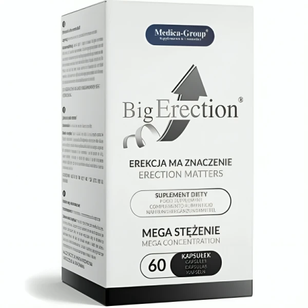 Medica Group BigErection Erektionsverstärker Kapseln, 60 Stück Medica Group BigErection Erektionsverstärker Kapseln, 60 Stück