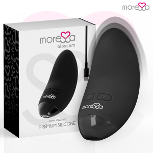 Moressa Blossom Mini-Vibrator met 6 standen en 3 intensiteiten, zwart Moressa Blossom Mini-Vibrator met 6 standen en 3 intensiteiten, zwart - Afbeelding 1