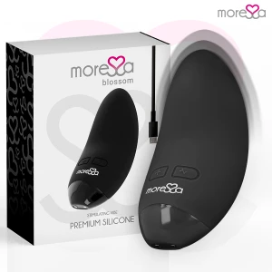 Moressa Blossom Mini-Vibrator mit 6 Modi und 3 Intensitäten, schwarz