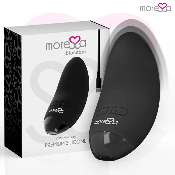 img_212906_5efa4663287b328cd3a829044bd5ede7_1.png Moressa Blossom Mini-Vibrator met 6 standen en 3 intensiteiten, zwart