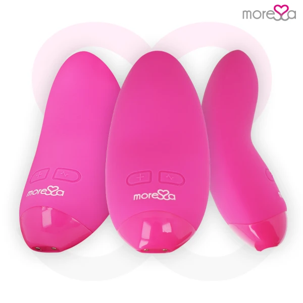 Moressa Blossom Rosa Minivibrator aus medizinischem Silikon