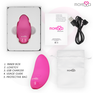Moressa Blossom Rosa Minivibrator aus medizinischem Silikon Moressa Blossom Rosa Minivibrator aus medizinischem Silikon – Bild 6