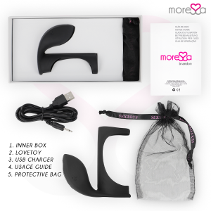 Moressa Brandon Vibratorring met afdekking, clitorisstimulatie Moressa Brandon Vibratorring met afdekking, clitorisstimulatie - Afbeelding 6