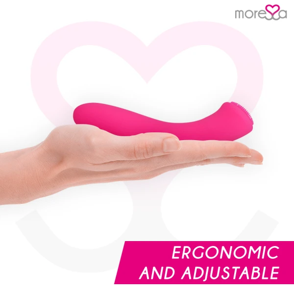 Moressa Celso G-Punt Vibrator van siliconen, oplaadbaar Moressa Celso G-Punt Vibrator van siliconen, oplaadbaar