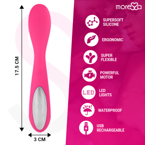 Moressa Druso G-Punt Vibrator van siliconen, oplaadbaar Moressa Druso G-Punt Vibrator van siliconen, oplaadbaar - Afbeelding 4