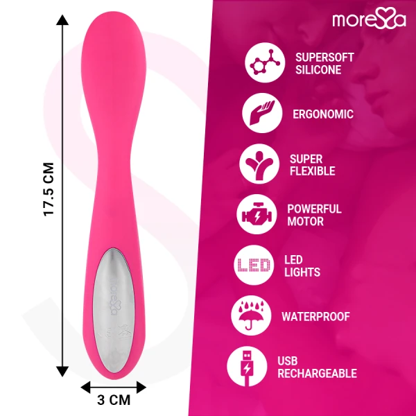 Moressa Druso G-Punt Vibrator van siliconen, oplaadbaar
