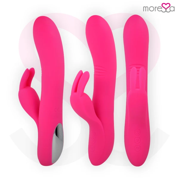 Moressa Ethan Vibrator with G-Spot and Clitoral Stimulation, Silicone