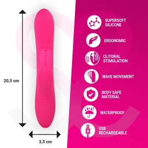 Moressa Ethan Vibrator with G-Spot and Clitoral Stimulation, Silicone Moressa Ethan Vibrator with G-Spot and Clitoral Stimulation, Silicone - Image 4