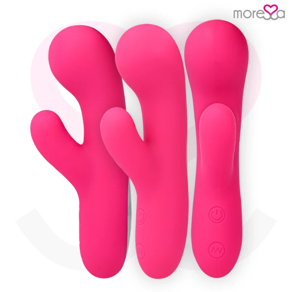 Moressa Jerry Siliconen G-Punt Vibrator oplaadbaar