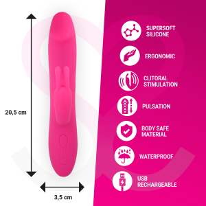 Moressa Molly opzetvibrator van medisch siliconen, oplaadbaar Moressa Molly opzetvibrator van medisch siliconen, oplaadbaar - Afbeelding 4