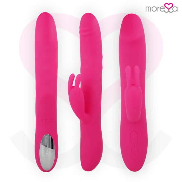Moressa Molly opzetvibrator van medisch siliconen, oplaadbaar Moressa Molly opzetvibrator van medisch siliconen, oplaadbaar