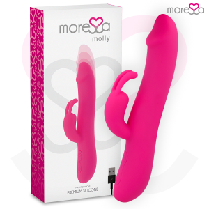 Moressa Molly opzetvibrator van medisch siliconen, oplaadbaar Moressa Molly opzetvibrator van medisch siliconen, oplaadbaar - Afbeelding 1