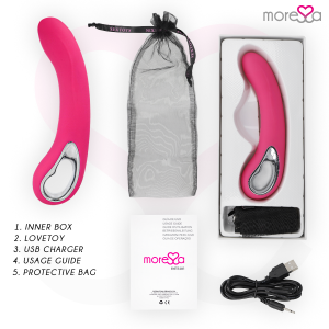 Moressa Nelson siliconen vibrator met 12 standen, oplaadbaar Moressa Nelson siliconen vibrator met 12 standen, oplaadbaar - Afbeelding 6