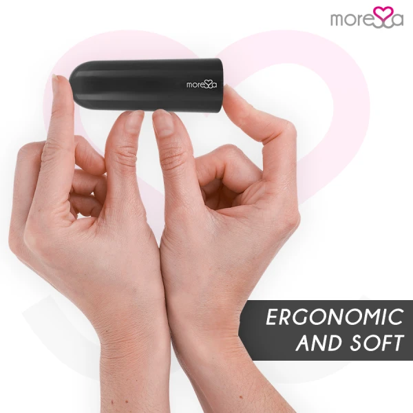 Moressa NIX opvangvibrator met afstandsbediening zwart