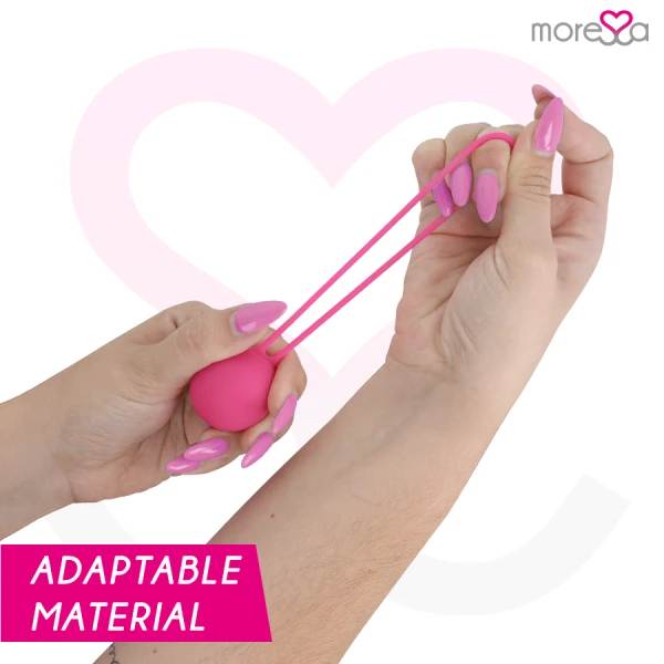 Moressa Osian ONE liefdeballen van silicone, roze Moressa Osian ONE liefdeballen van silicone, roze