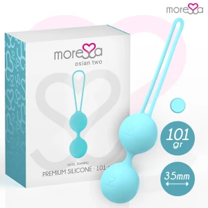 Moressa Osian Two Love Balls Turquoise Silicone 101g