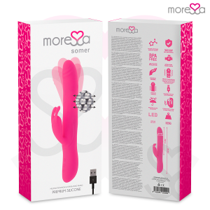 Moressa Somer Vibrator mit Mehrfachdrehung und Klitorisstimulation – Bild 8