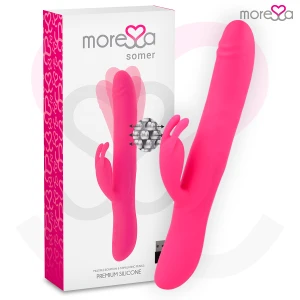 Moressa Somer Vibrator met meervoudige draaiing en clitorisstimulatie