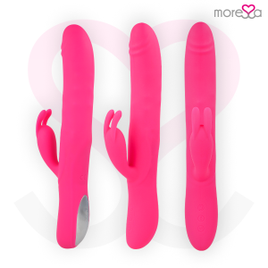 Moressa Warren Vibrator met rolfunctie en clitorisstimulatie, siliconen Moressa Warren Vibrator met rolfunctie en clitorisstimulatie, siliconen - Afbeelding 2