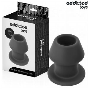 Addicted Toys Hohler Analplug Extrem Größe L 10,4 cm Addicted Toys Hohler Analplug Extrem Größe L 10,4 cm - Afbeelding 1