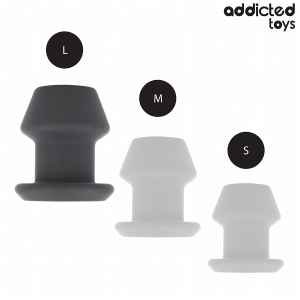 Addicted Toys Hohler Analplug Extrem Größe L 10,4 cm Addicted Toys Hohler Analplug Extrem Größe L 10,4 cm - Afbeelding 5