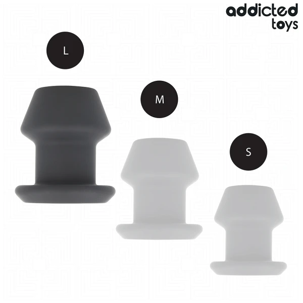 Addicted Toys Hohler Analplug Extrem Größe L 10,4 cm