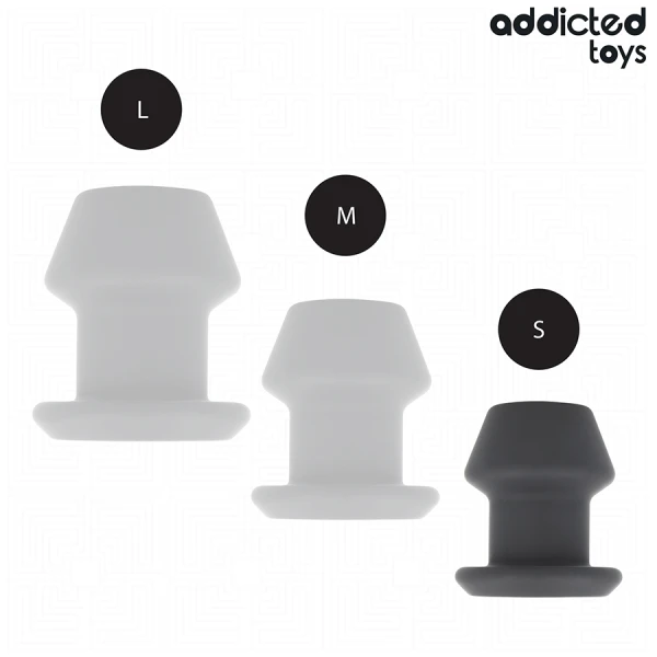 Addicted Toys Extrem Hohl Anal Plug Maat S 7,5 cm