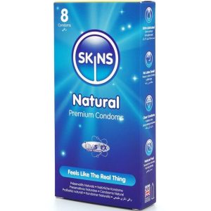 Skins Natural Premium-Kondome Packung 8 Skins Natural Premium-Kondome Packung 8 – Bild 2