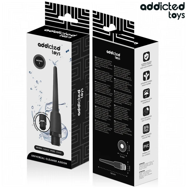 Addicted Toys Analdusche Anal Cleaner Model 1 met universele adapter