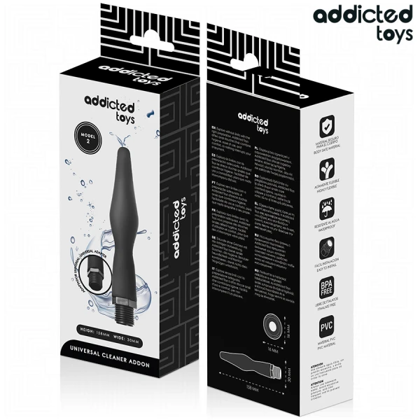 Addicted Toys Analdusche Anal Cleaner Modell 2 mit Universaladapter