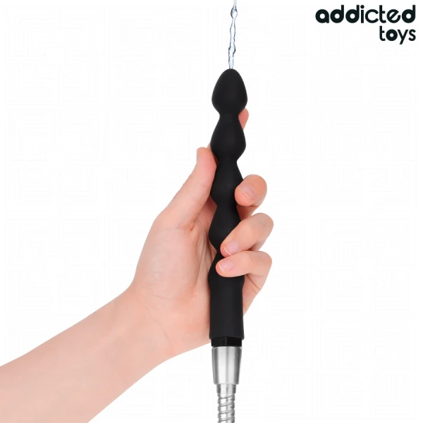 Addicted Toys Anal Cleaner Model 6 with Universal Adapter, 225 mm