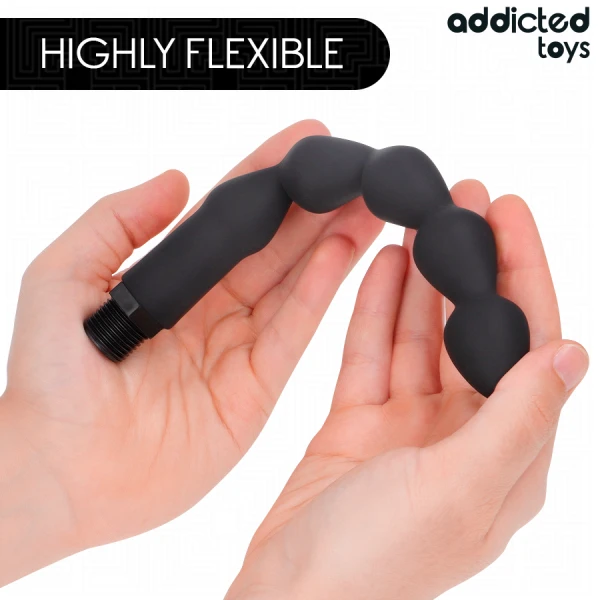 Addicted Toys Anal Cleaner Model 6 with Universal Adapter, 225 mm