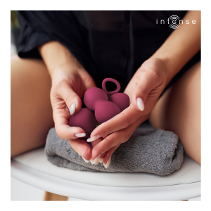 Intense Health Kegel Charli Kegel Ball Set 3-delig Bordeaux Intense Health Kegel Charli Kegel Ball Set 3-delig Bordeaux - Afbeelding 2