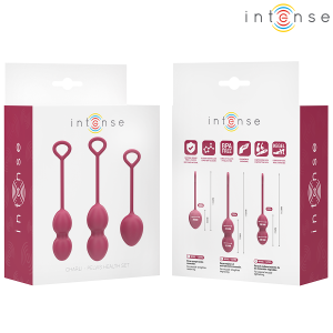 Intense Health Kegel Charli Kegel Ball Set 3-delig Bordeaux Intense Health Kegel Charli Kegel Ball Set 3-delig Bordeaux - Afbeelding 7