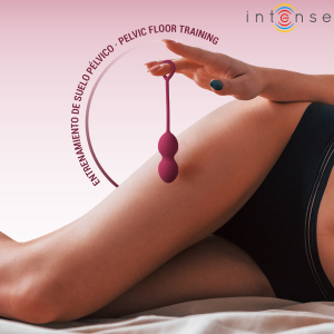 Intense Health Kegel Charli Kegel Ball Set 3-delig Bordeaux Intense Health Kegel Charli Kegel Ball Set 3-delig Bordeaux - Afbeelding 4