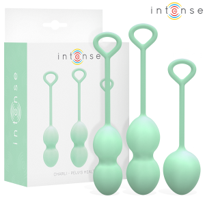 Intense Health Kegel Liebeskugeln Charli Kegel Ball Set 3-teilig hellgrün – Bild 1