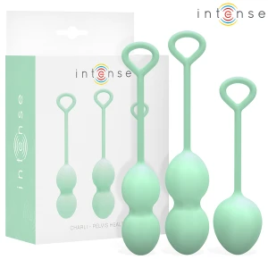 Intense Health Kegel Liebeskugeln Charli Kegel Ball Set 3-delig lichtgroen