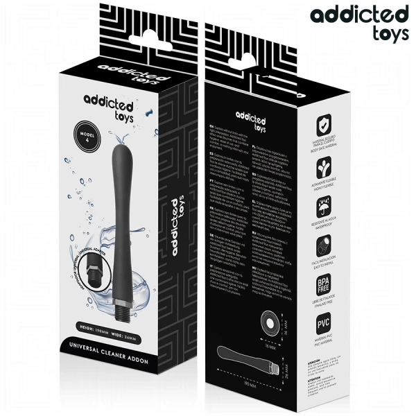 Addicted Toys Analdusche Anal Cleaner Modell 4 mit Universaladapter