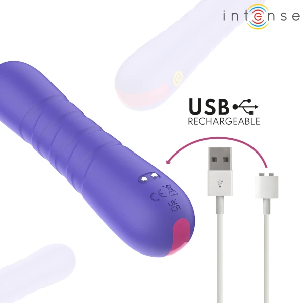 Intense FUN Toys Stella Auflegevibrator mit Stoßfunktion
