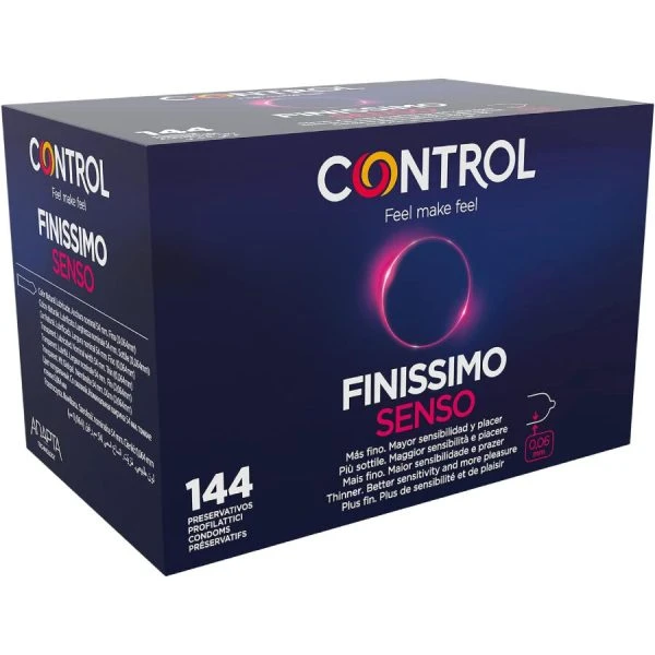 Control Condoms Finissimo Senso condooms, dun, 144 stuks
