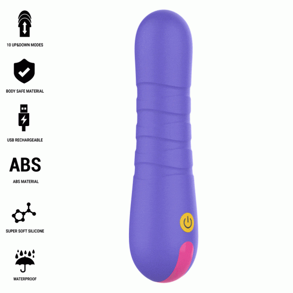 Intense FUN Toys Stella Auflegevibrator mit Stoßfunktion