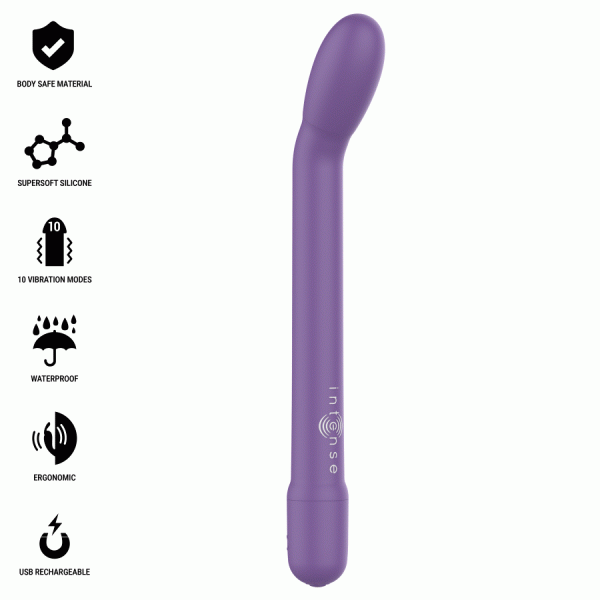 Intense High Tech Karlie G-Punt-stimulator oplaadbaar, Paars