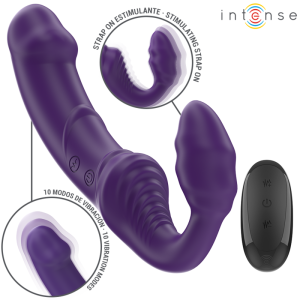 Intense Remote Control G-Punkt Vibrator Jill met afstandsbediening 20 cm paars Intense Remote Control G-Punkt Vibrator Jill met afstandsbediening 20 cm paars - Afbeelding 2