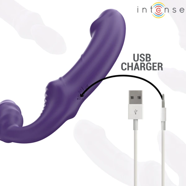 Intense Remote Control G-Punkt Vibrator Jill met afstandsbediening 20 cm paars