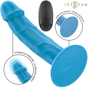 Intense Remote Control Vibrator Phoebe mit 10 Modi und Fernbedienung, Blau Intense Remote Control Vibrator Phoebe mit 10 Modi und Fernbedienung, Blau – Bild 2